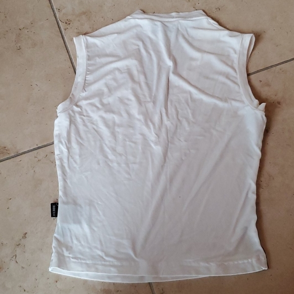 Gianfranco Ferre v-neck sleeveless top - Picture 4 of 6